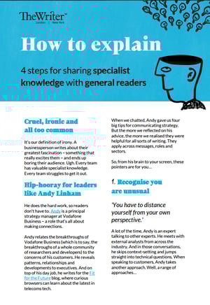 How to explain page 1