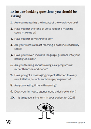 The Writer Trends and predictions whitepaper for 2024 PREVIEW 3