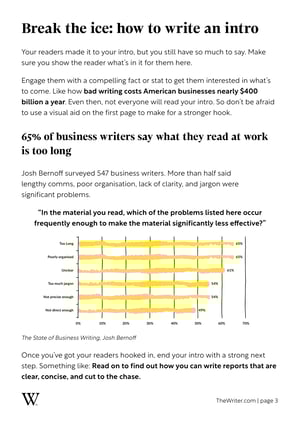 The Writer writing reports that get read whitepaper PREVIEW page 2